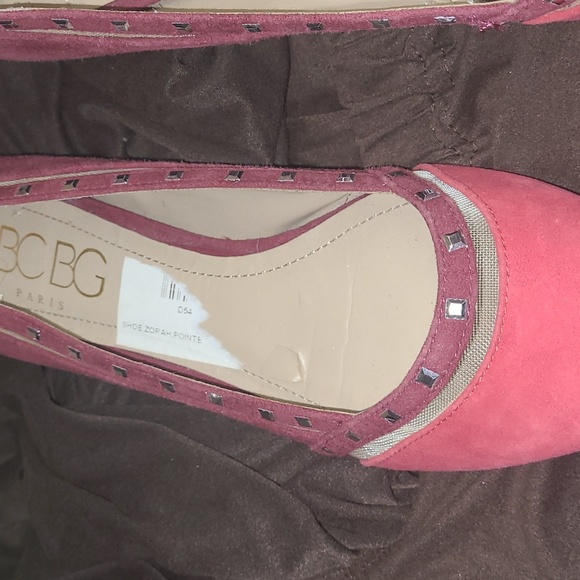 BCBG Rhinestone Decor Flat Mules - Picture 3 of 7